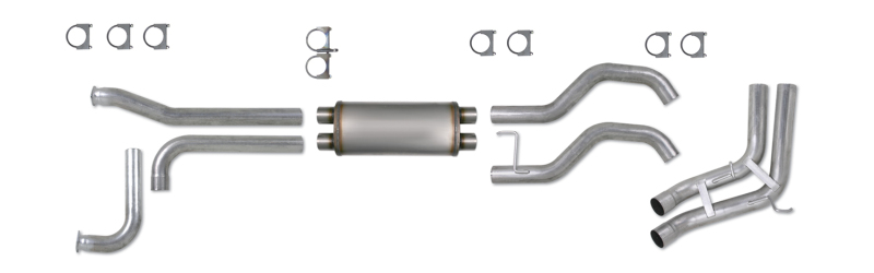 Nissan Titan Performance Exhaust - Diamond Eye Performance - Catback Sport-Side Dual Gas - `04-`12